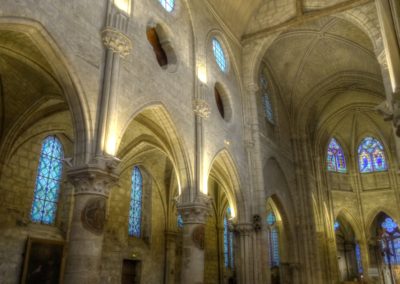 Vitry-sur-Seine - Eglise St-Germain - Restauration des vitraux - Ensemble intérieur